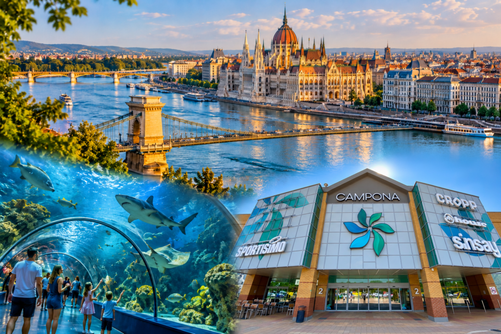 BUDIMPEŠTA – Tropicarium i Campona