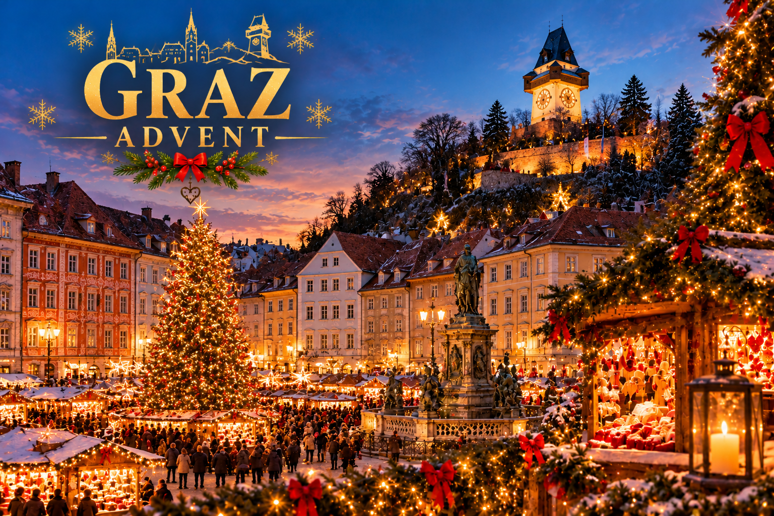 Graz – Advent i shopping